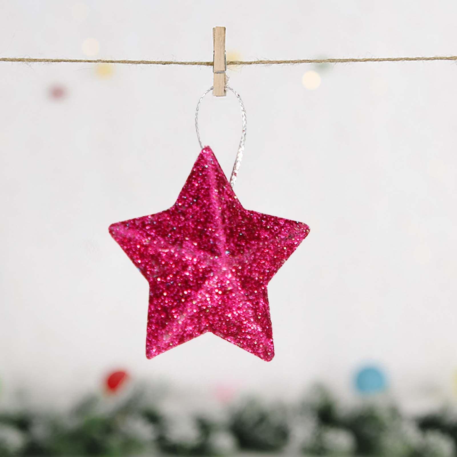 Amazon.co.jp: クリスマススター - クリスマスツリーオーナメント18個